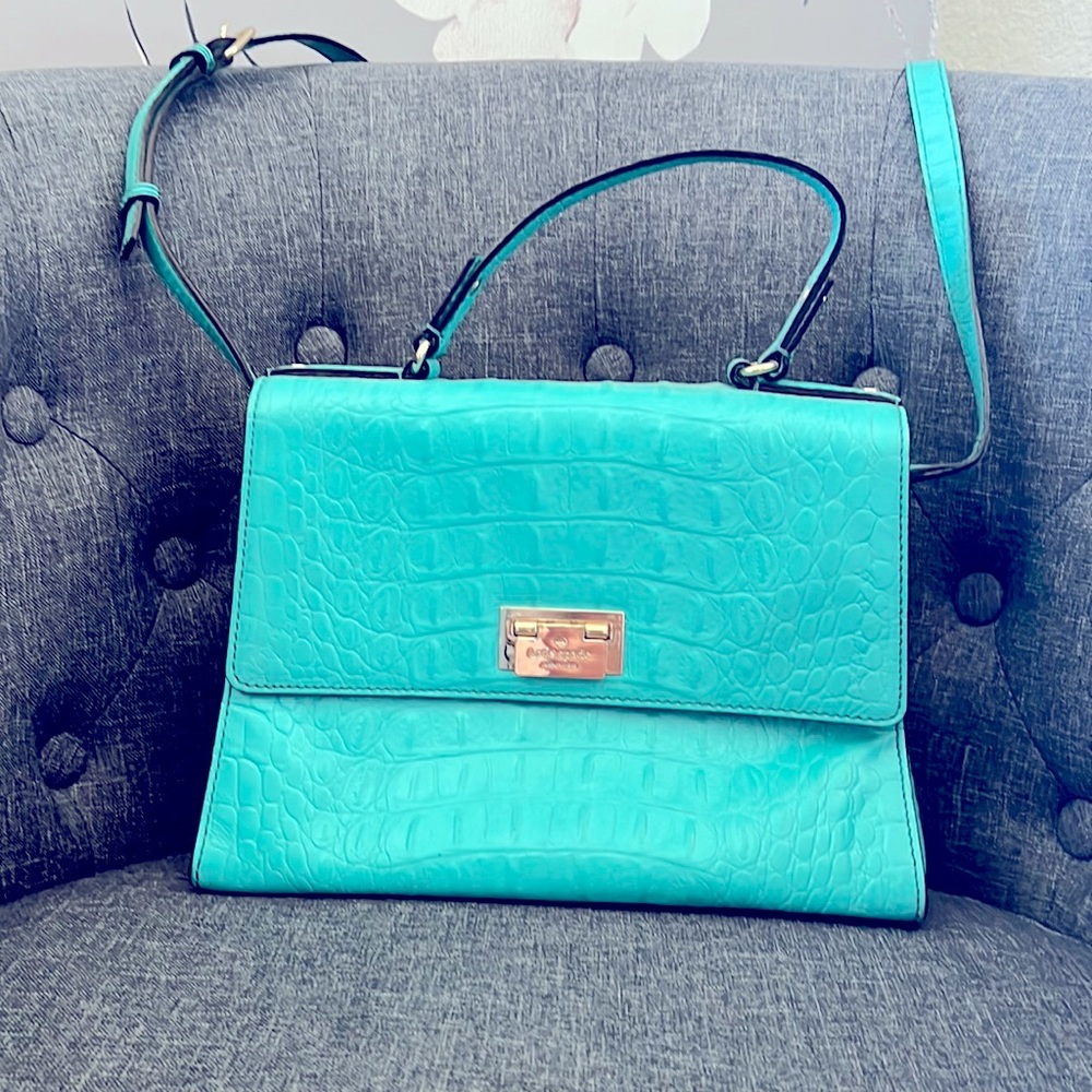Barely used Kate Spade teal purse